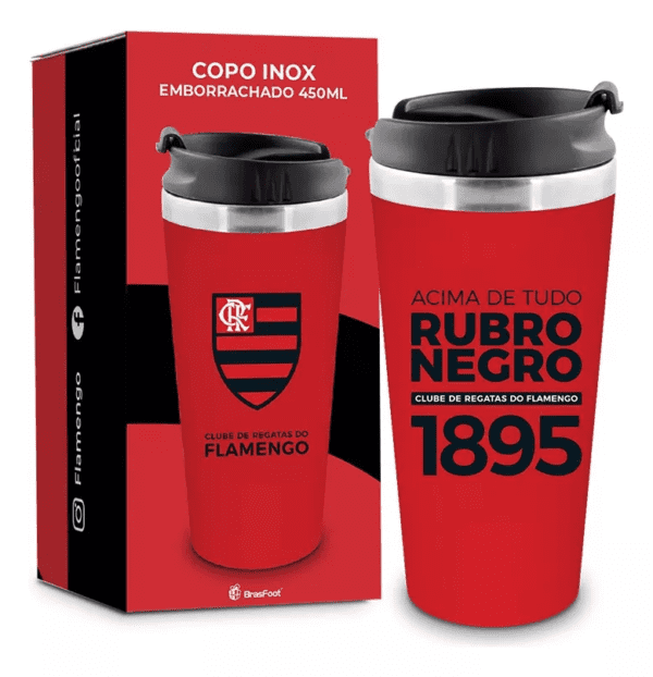 copo térmico flamengo