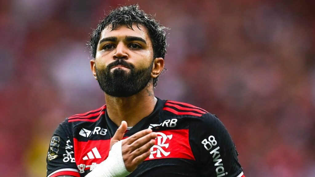 gabigol jogando pelo flamengo