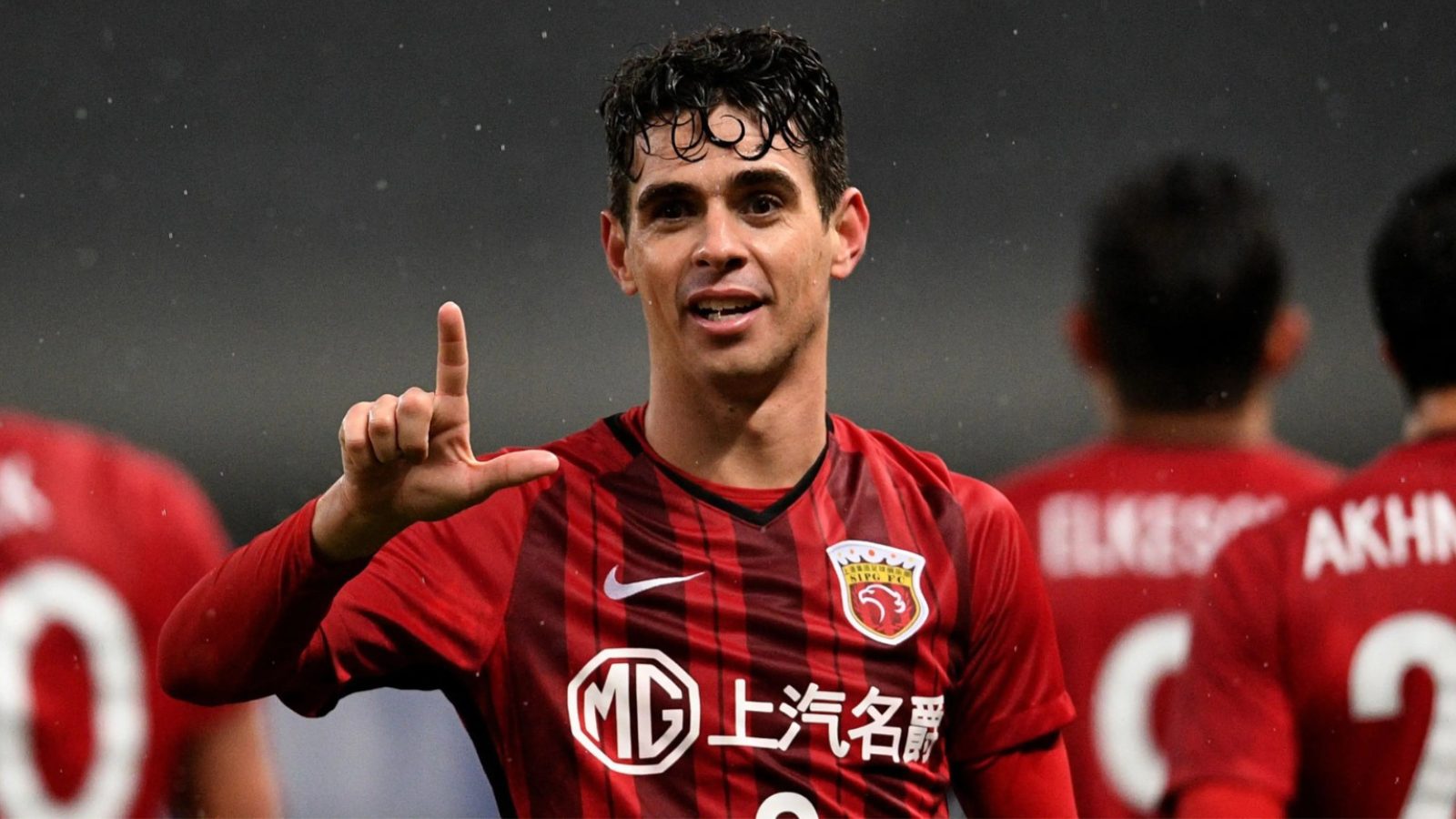 Oscar, meio-campista do Shanghai Port, da China - Foto: Getty Images