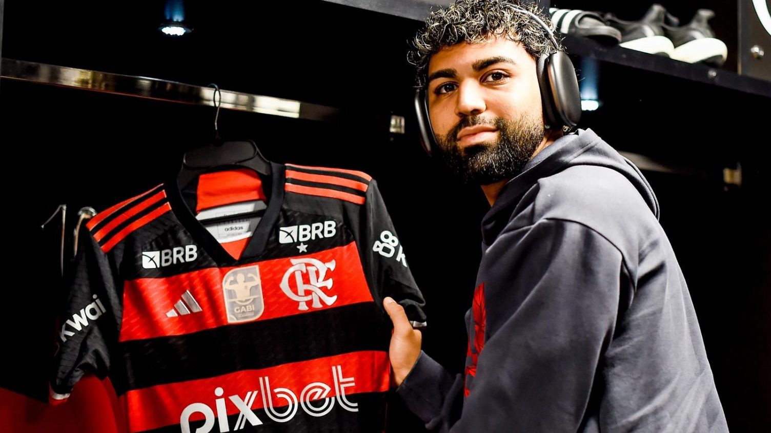 Foto: Marcelo Cortes / Flamengo - Gabigol se despede do Flamengo