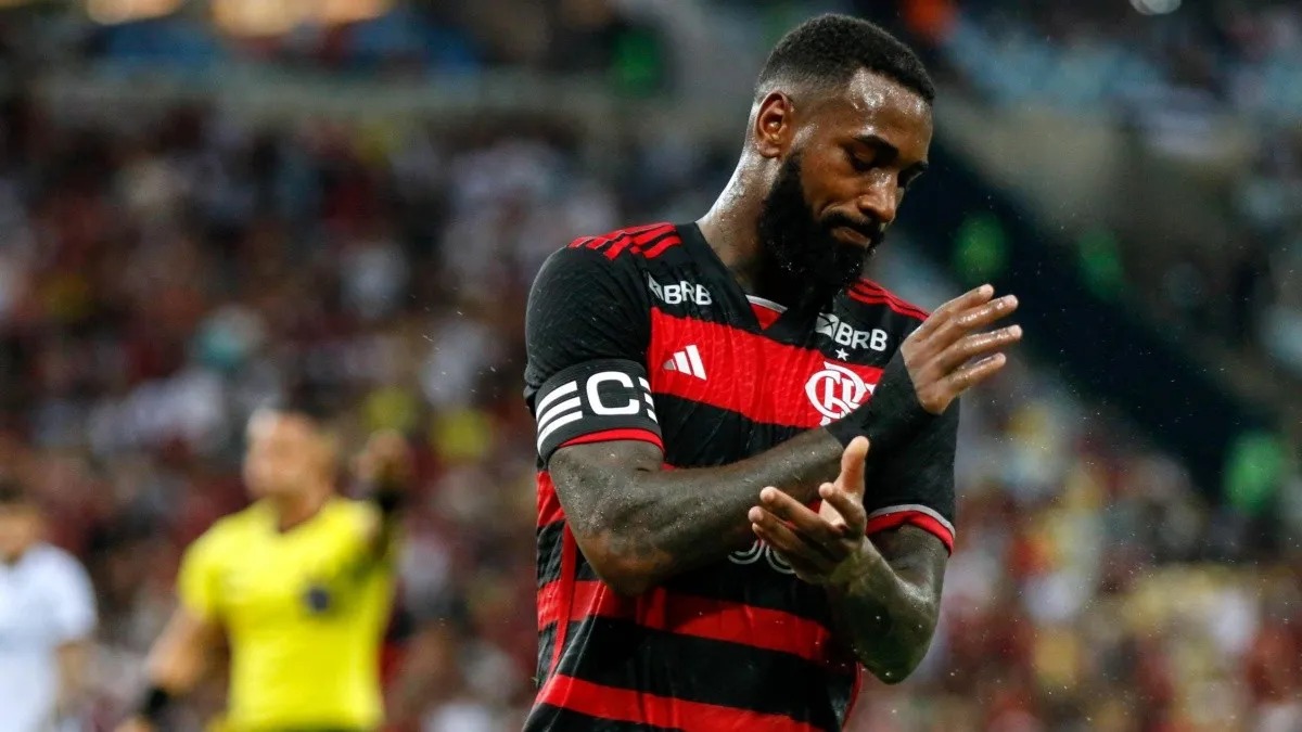 Foto: Felipe Duest/Pera Photo Press - Gerson desabafou após eliminação do Flamengo na Libertadores