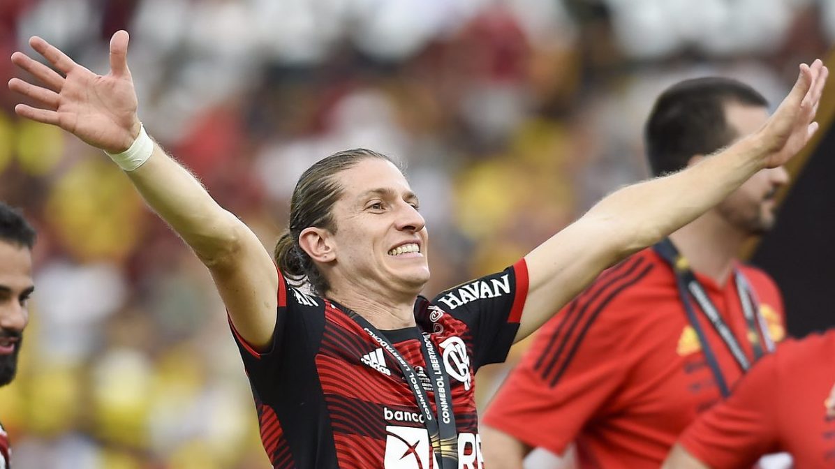 Foto: Marcelo Corte / Flamengo - Filipe Luís conquistou seu primeiro título como treinador