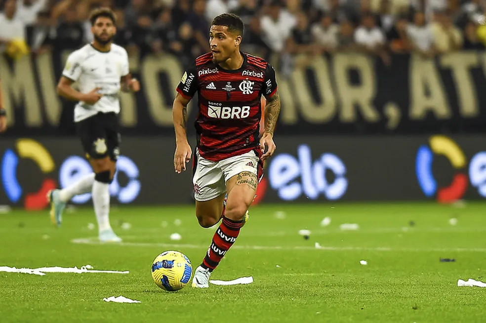 João Gomes. Foto: Divulgação: Flamengo/Marcelo Cortes