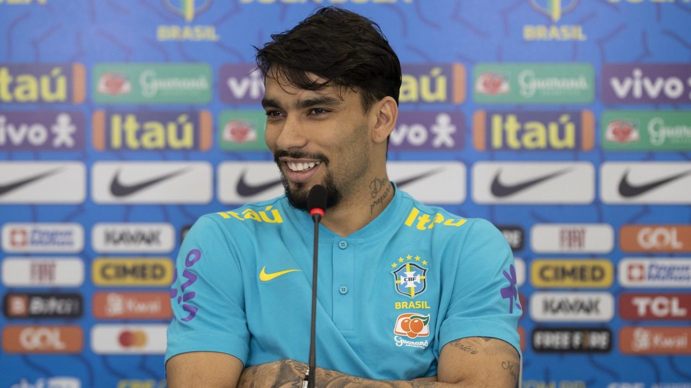 Foto: Lucas Figueiredo/CBF - Paquetá quer voltar ao Flamengo, mas vê clube inglês emperrar negociação