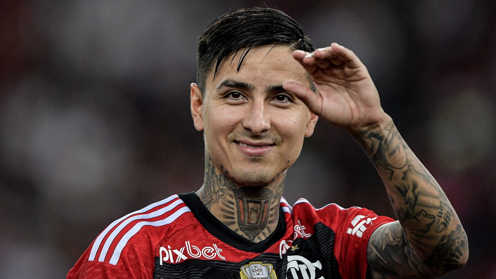 Erick Pulgar, meio-campista do Flamengo - Foto: Thiago Ribeiro/AGIF